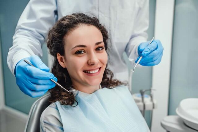 Denture in troy