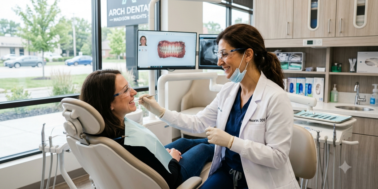 Dr. Nazarian at Arch Dental: Expert Care in Madison Heights in 2026
