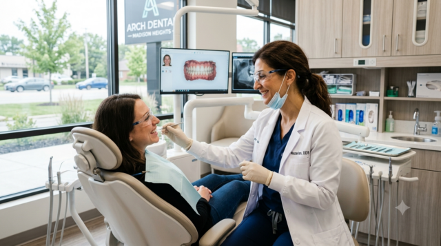 composite bonding in troy