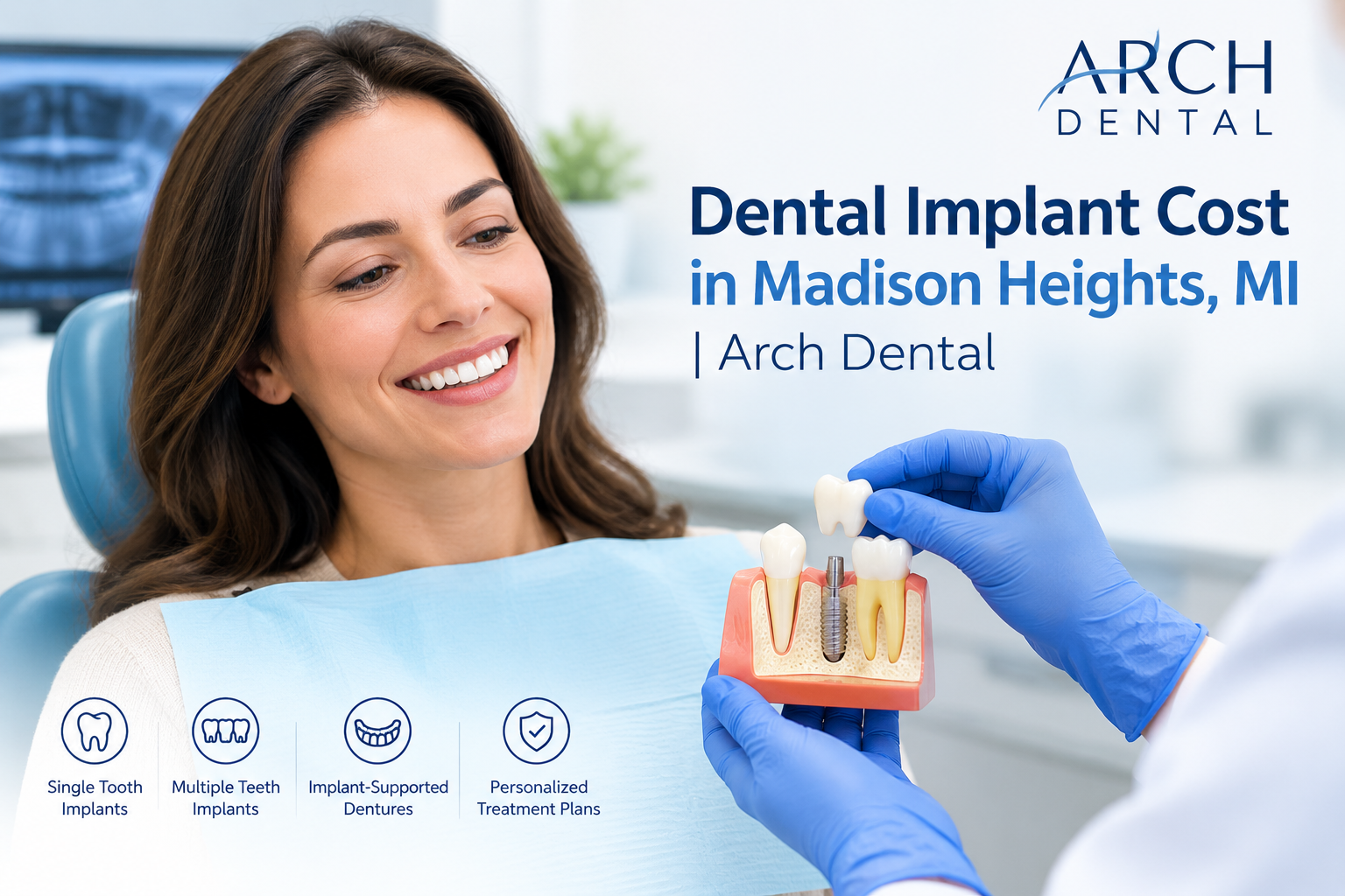 Dental Implant Cost in Madison Heights